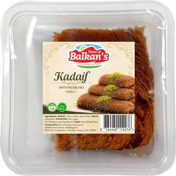 Balkans Kadaif W. Pistachio Pm £2.49
