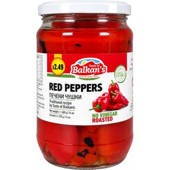 Balkans Roasted Red Pepper No Vinegar Pm £2.39