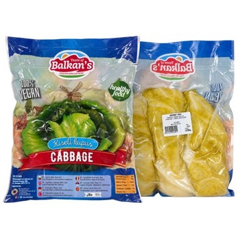 Balkans Vacuum Cabbage Leaves