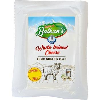 Balkans White Brined Cheese Sheep Pm £3.99