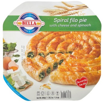 Bella Classic Pie W. Cheese & Spinach