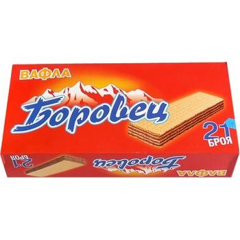 Borovets Wafer With Peanut (Red)