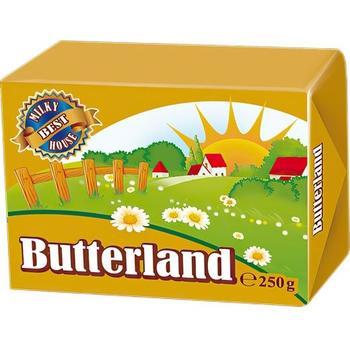 Butterland Butter 82% Fat Pm £1.99