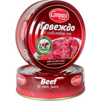 Compass Beef In Natural Sauce