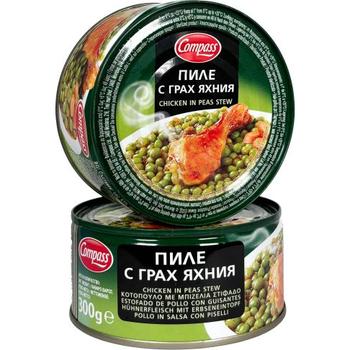 Compass Chicken In Peas