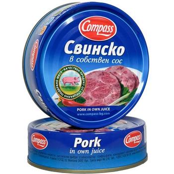 Compass Pork In Natural Sauce