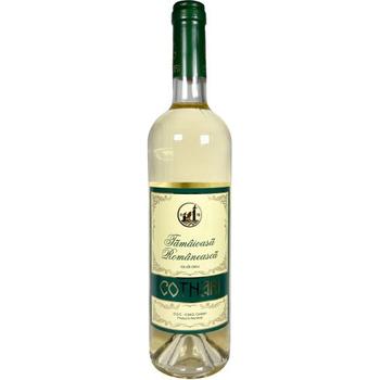 Cotnari Tamaioasa Demidulce White Wine - 3123