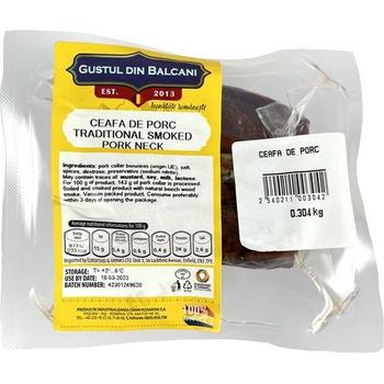 Gustul Din Balkani Ceafa De Porc / Pork Neck