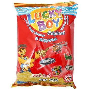 Lucky Boy Corn Snacks (Red)