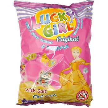 Lucky Girl Corn Snacks (Pink)
