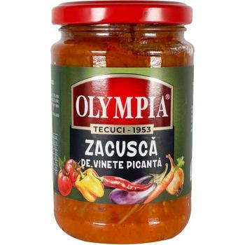 Olympia Zacusca Eggplant In Hot Sauce