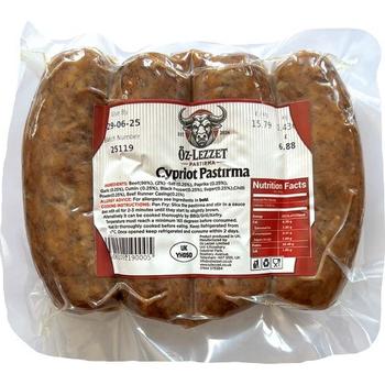 Oz Lezzet Cypriot Pastirma Pm £6.99