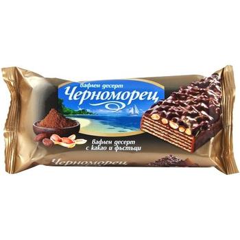 Pobeda Chernomorets Wafer W. Peanuts & Cacao