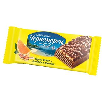 Pobeda Chernomorets Wafer W. Peanuts & Orange
