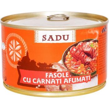 Scandia Sadu Sausages W.beans Fasole Cu Carnati Afumat