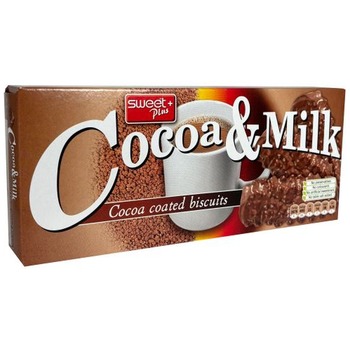 Sweet Plus Cocoa & Milk Biscuits Pm £1.39