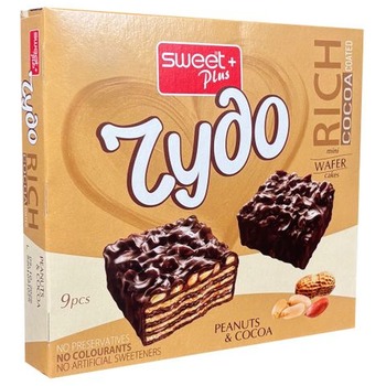 Sweet Plus Rydo Wafer Peanuts Pm £1.49