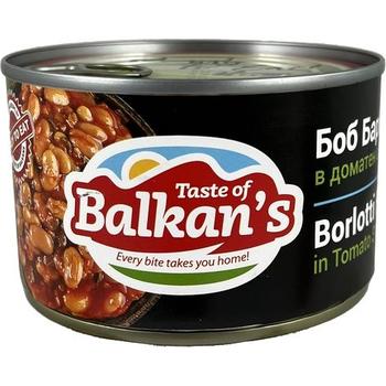 Taste Of Balkans Borlotti Beans In Tom. Sauce