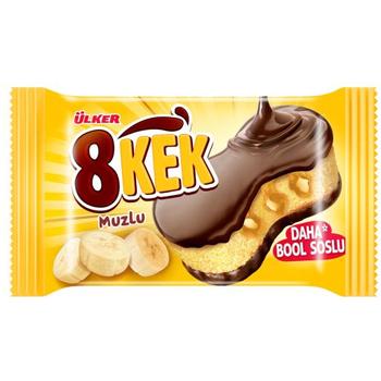 Ulker 8 Cake Chocolate Banana