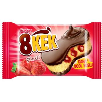 Ulker 8 Cake Chocolate Strawberry