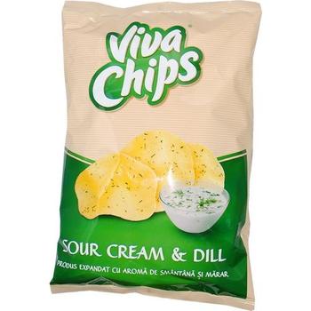 Viva Chips Sour Cream & Dill