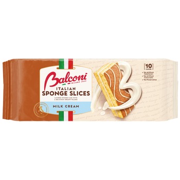 BALCONI SPONGE SLICE MILK CREAM