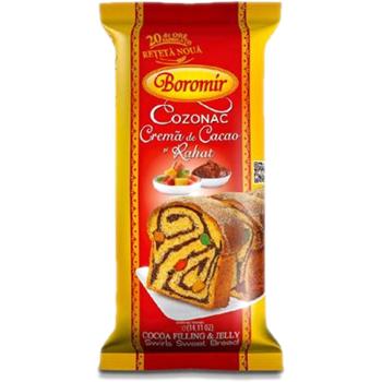 BOROMIR COZONAC CREMA DE CACAO RAHAT