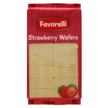 FAVORELLI STRAWBERRY WAFERS