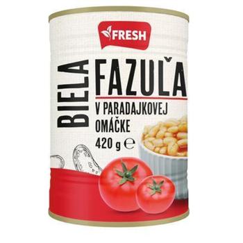 FRESH CAN FAZULA BIELA V PARADAJKOVE OMACK
