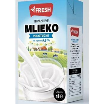 FRESH MLIEKO POLOTUCNE 1.5%