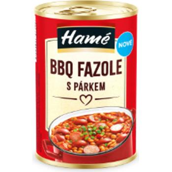 HAME CANNED BBQ BEANS WITH SAUSAGE