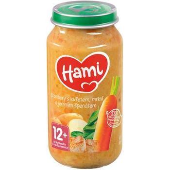 HAMI DESTSKE JEDLO ZEMIAKY S KURATOM S SPENAT