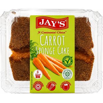 JAYS SPONGE CAKE CARROT