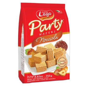 LAGO PARTY WAFER HAZELNUT
