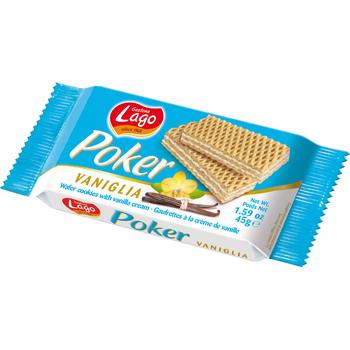 LAGO POKER WAFER VANILA
