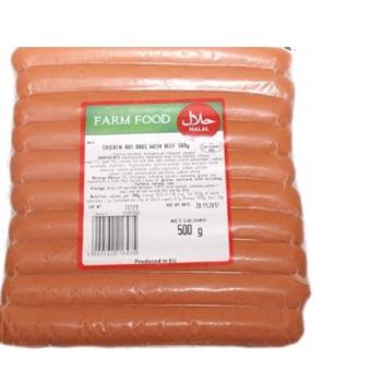 SOKOLOW HALAL CHICKEN HOT DOGS WITH BEEF