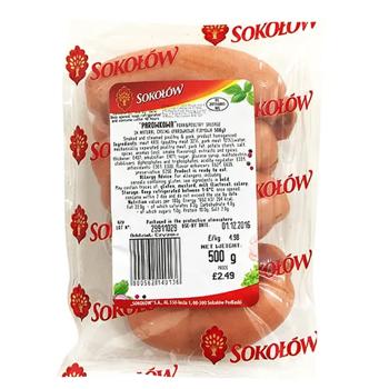 SOKOLOW POULTRY PORK SAUSAGE IN NATURAL CASING