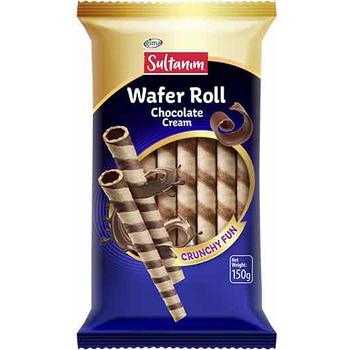 SULTANIM WAFER ROLLS WITH CHOCOLATE CREAM
