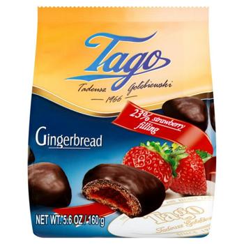 TAGO GINGERBREAD WITH STRAWBERRY