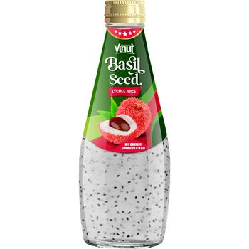VINUT BASIL SEED DRINK LYCHEE