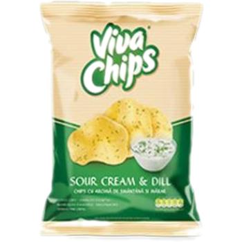 VIVA CHIPS SOUR CREAM & DILI