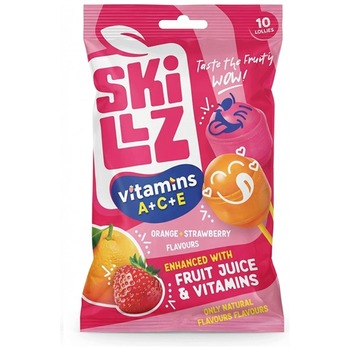 ARGO LOLLIPOP KULKA SKILLZ VITAMINS FILLED FRUIT JUICE