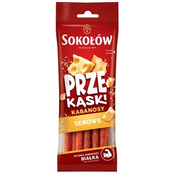 SOKOLOW KABANOS SNACK CHEESE STICKS SEROWE PM 1.39