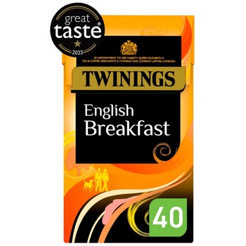TWININGS ENGLISH BREAKFAST TEA BAGS