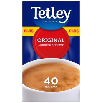 TETLEY 40 ORIGINAL TEA BAGS