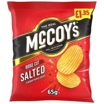 MCCOYS SALTED CRISPS PM 1.35