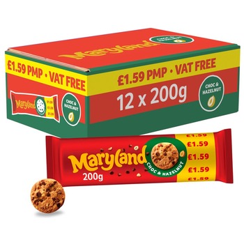 MARYLAND COOKIES HAZELNUT AND CHOCOLATE CHIP