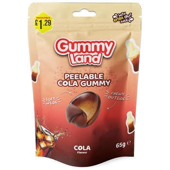 GUMMY LAND PEELABLE GUMMY COLA (HALAL) PM 1.29