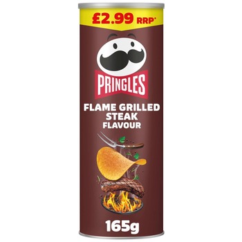 PRINGLES FLAME GRILLED STEAK PM 2.99