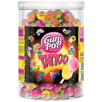 ARGO LIZAK GUM POP LOLLIPOP (TATTOO)